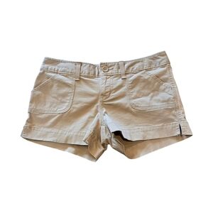 Khacki Shorts, Size 5 Juniors, Brand SO Tan Beige Brown Pants